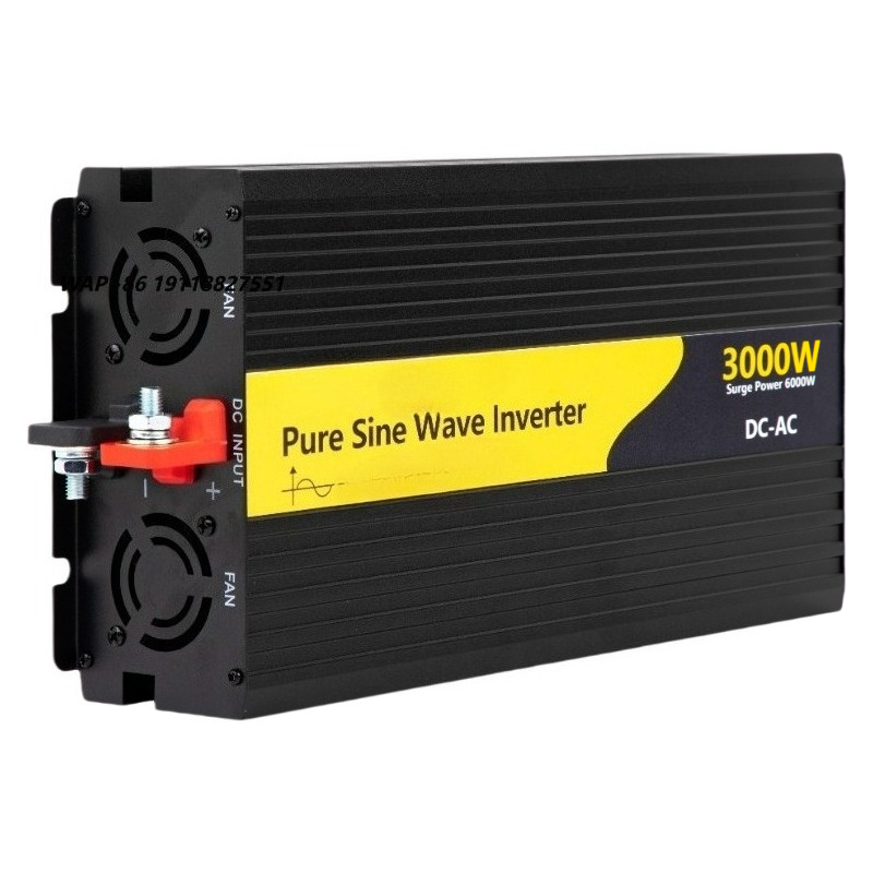 Power Supply 12V - Roger 3000W-B Reiner Sinus-Wechselrichter: 12V/24V/48V zu