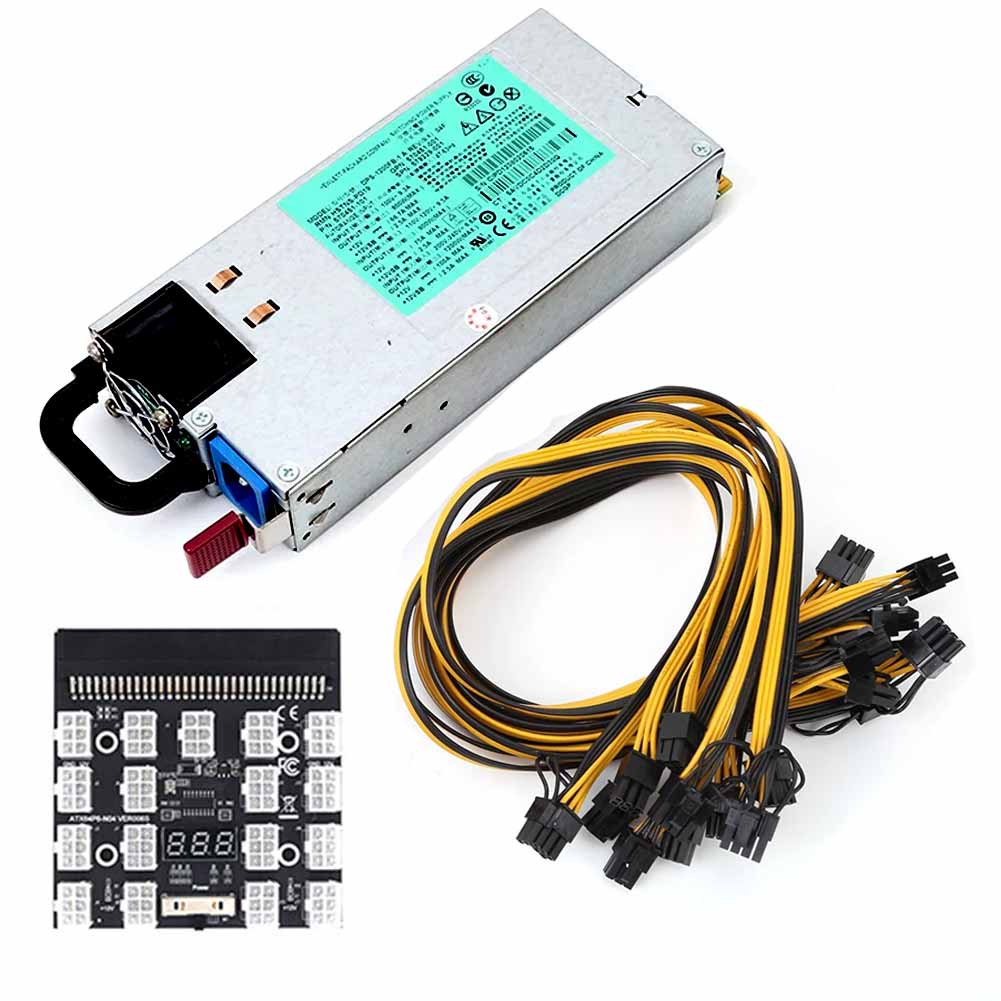 Psu Computer - 1200w Mining GPU PSU Server Netzteil