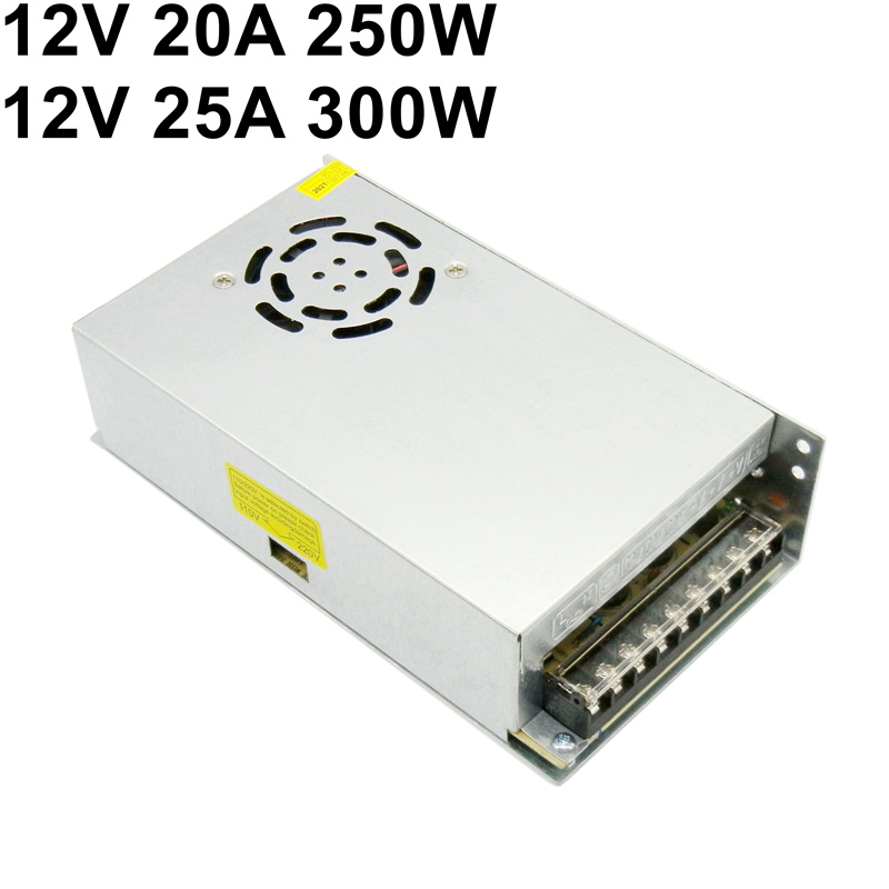 Smps Power Supply - DC 12V 20A 25A Netzteil 250W