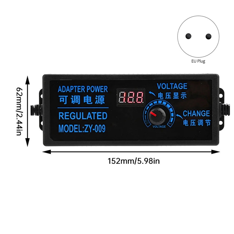 Einstellbarer Spannungsnetztei – Power Supply Bewertung und Preis
