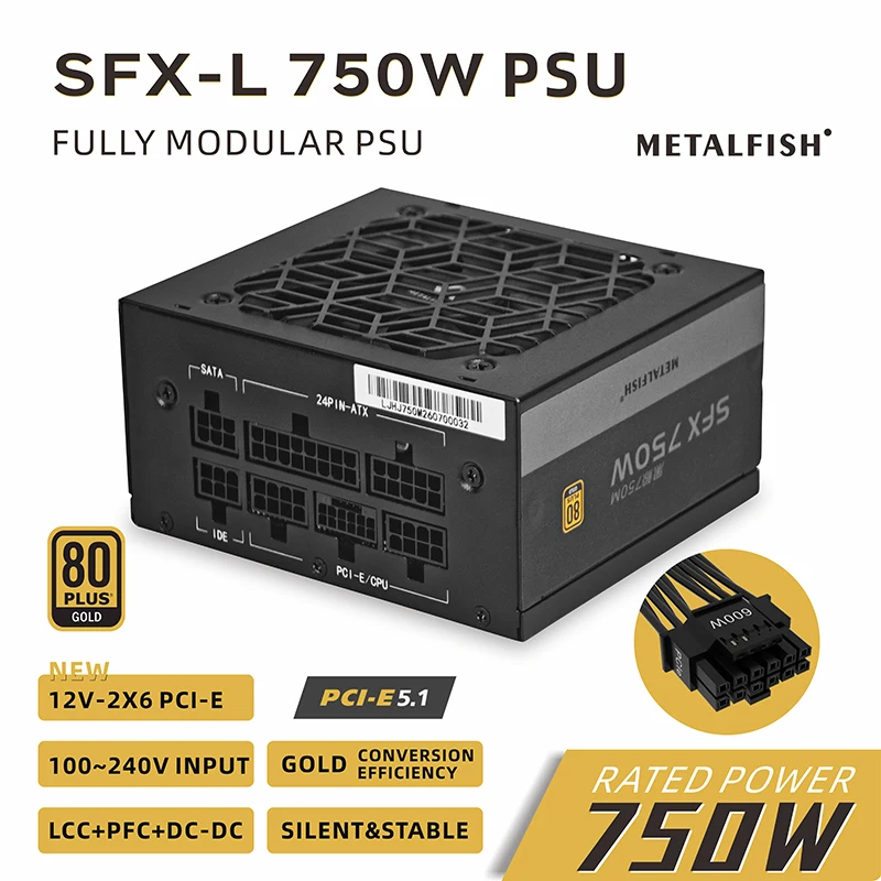 SFX 750W 80PLUS Gold Netzteil, – Psu Computer Bewertung und Preis