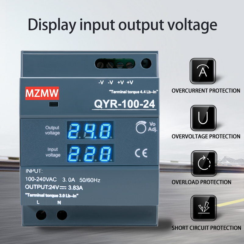 MZMW 60W 100W 150W DIN-Schiene – Smps Power Supply Bewertung und Preis