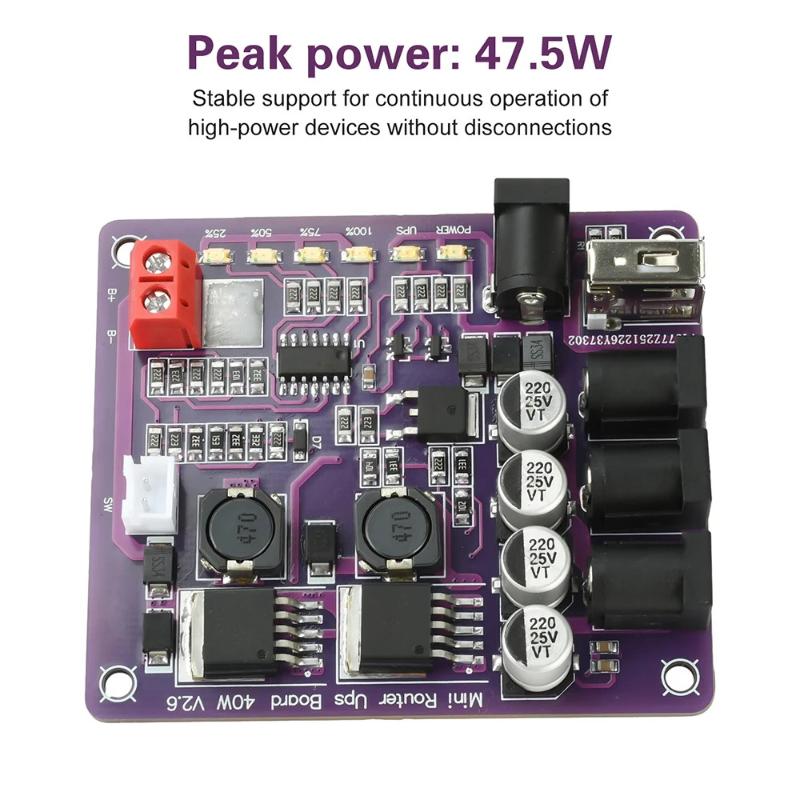 Mini-Router-UPS-Board 40W Batt – Power Supply 12V Bewertung und Preis