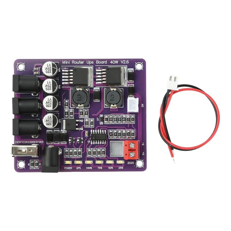 Mini-Router-UPS-Board 40W Batt – Power Supply 12V Bewertung und Preis