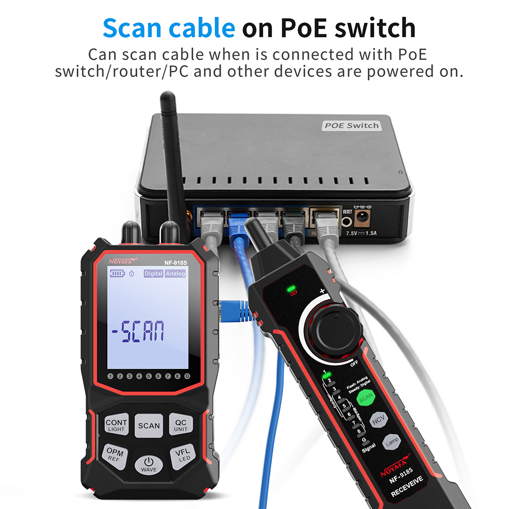 Noyafa Netzwerkkabeltester LCD – Power Supply Tester Bewertung und Preis