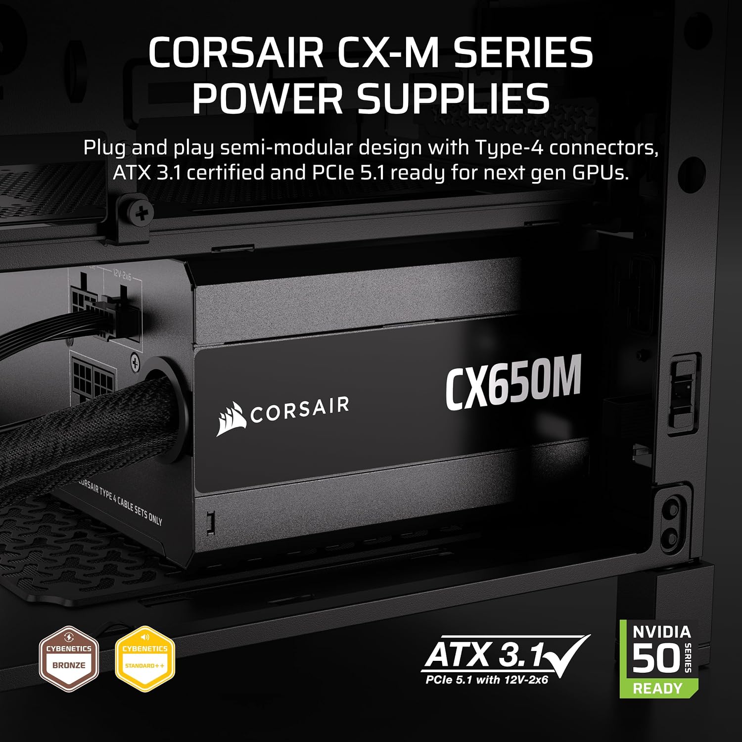 CX650M (2025) Halbmodulares AT – Power Supply 650W Bewertung und Preis